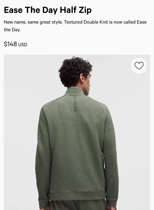 Lululemon Ease the day quarter zip - Image 2