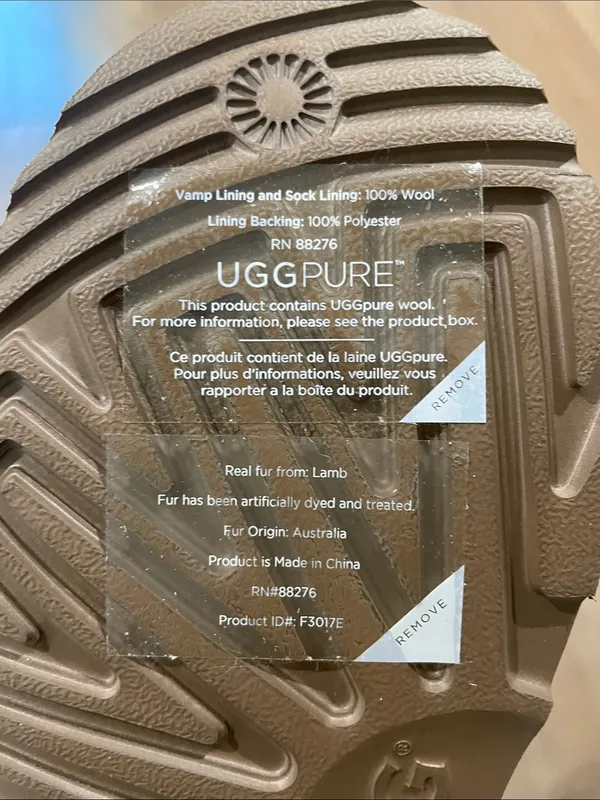 UGG Classic Short Il Fringe Boots 1019719K Shimmery Metallic Gold Size 5 NEW! - Image 9