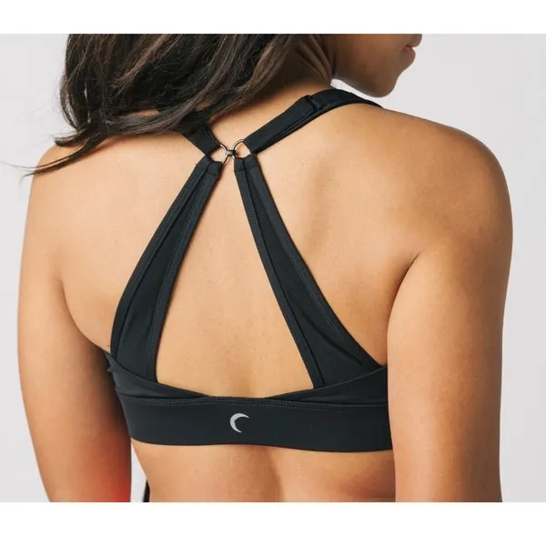 Ziya Active‎ One More Rep Black Adjustable Mesh Bra Size Medium - Image 2
