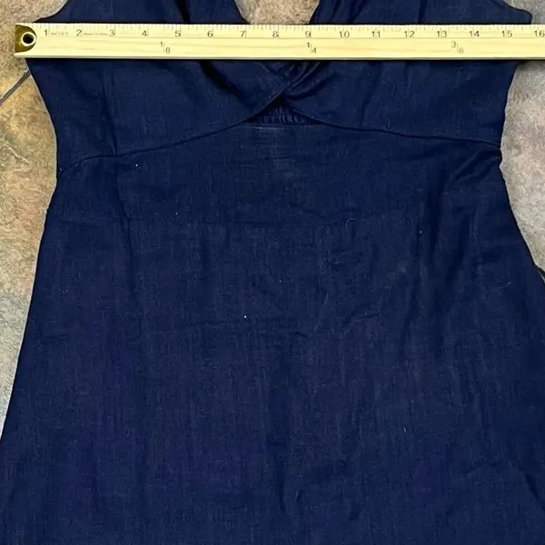 Miami Mini Navi Cut Out Dress Medium - Image 6