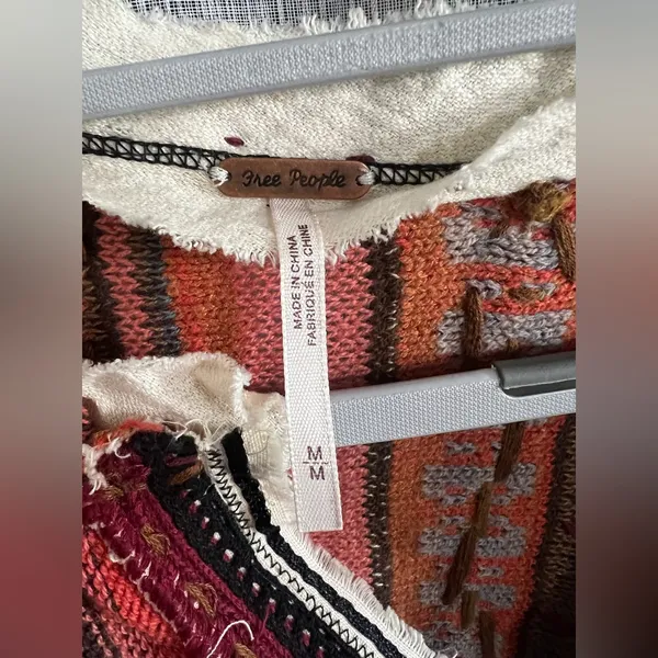 Free People Womens Meadow Lakes Knit Sweater - Image 3