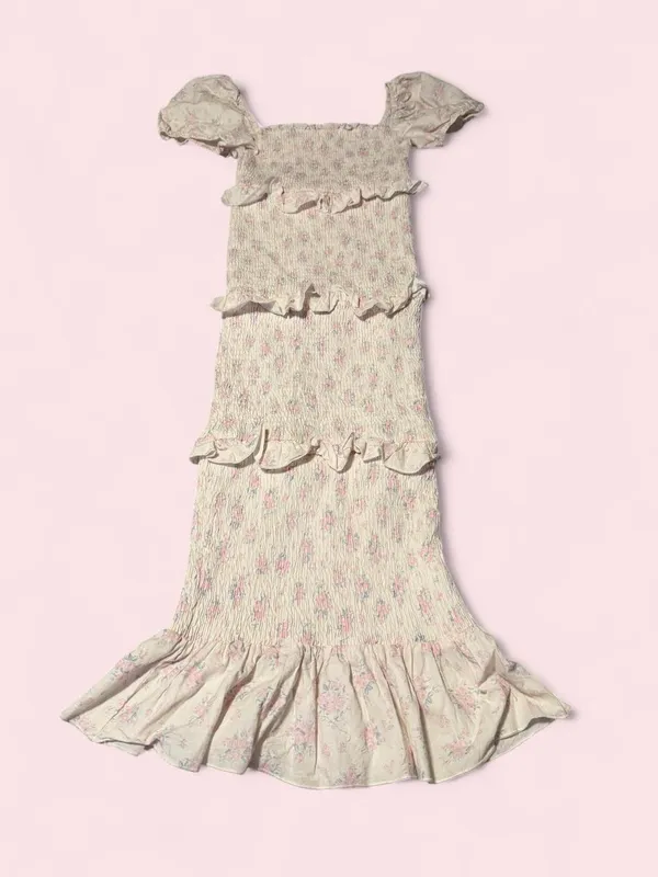 MARBLE floral dress Pink Size M - Image 2