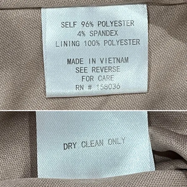 Birdy Grey Benny Dress in Crepe Taupe Bow Back Gown - Image 16