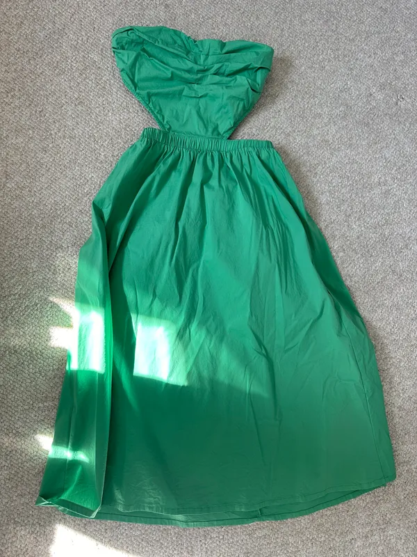Forever 21 Green Strapless Dress - Image 2