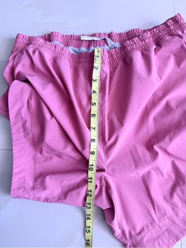 Peloton Women’s Rose Pink Athletic Shorts - Image 4