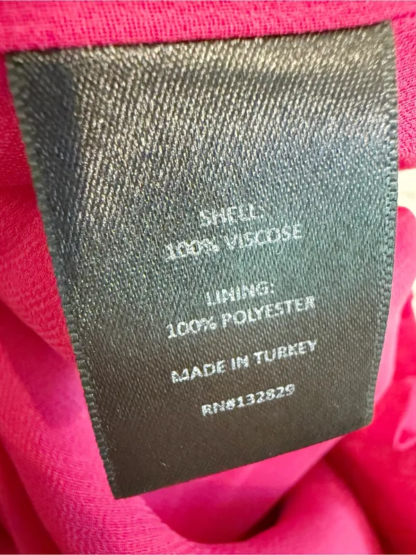 HOUSE OF HARLOW 1960 x REVOLVE Danira Pant in Fuchsia Pink Button Front Wide Leg - Image 9