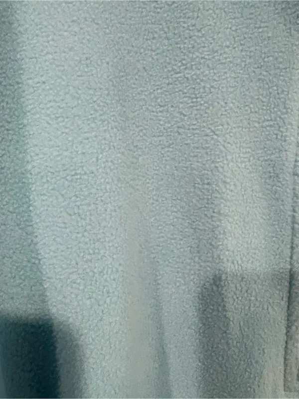 Lane Bryant Light Blue Quarter-Zip Fleece Pullover - Image 6