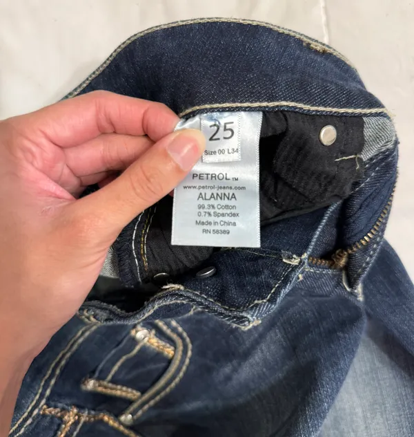 Low rise Boot Cut Jeans Blue Size 25 - Image 4