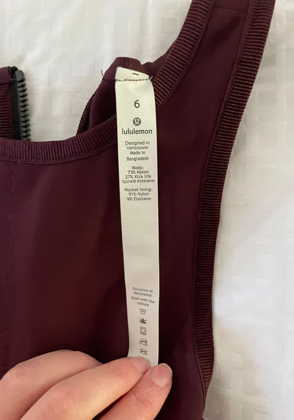 Burgundy  Dress - Image 3