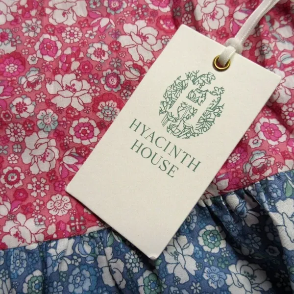 NWT Tuckernuck Hyacinth House August Maxi in Patchwork Floral Cotton Dress M - Image 4