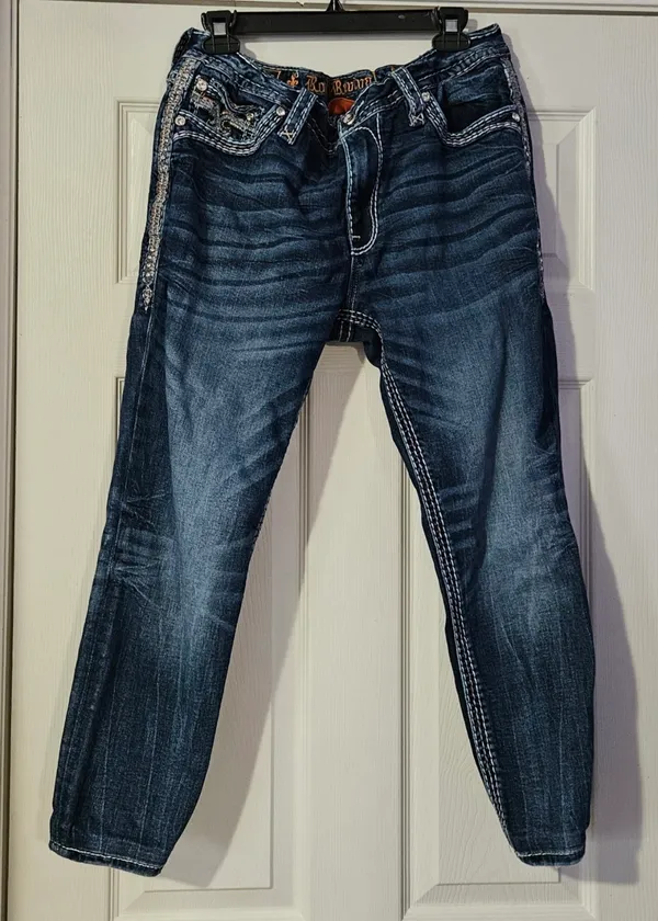 Rock Revival lorelei Mid-Rise Straight Stretch Capricorn - Image 7