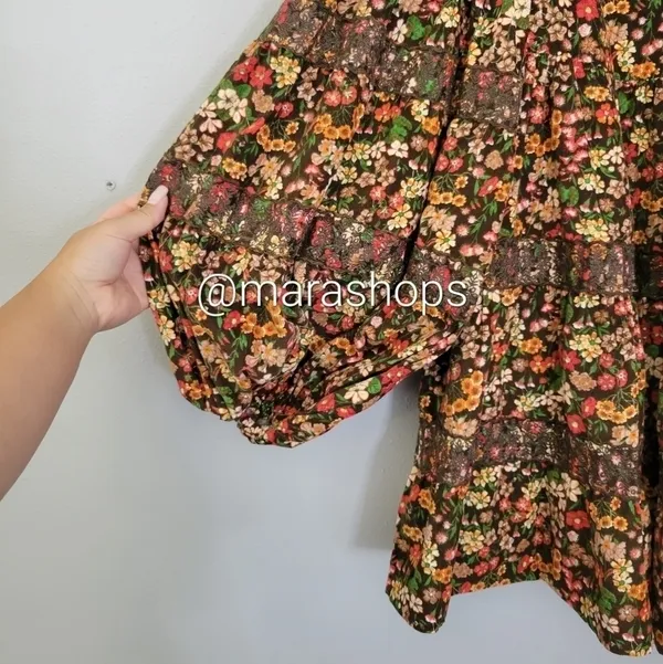 byTiMo Floral Baby Cord Shift Dress - Image 6
