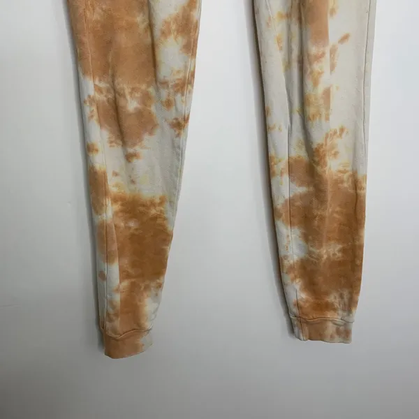 MATE The Label Tie Dye Fleece Relaxed Organic Cotton Jogger Sweatpants XS - Image 4