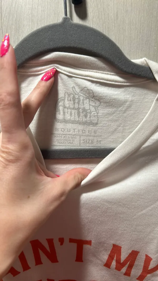 Western Graphic Tee White Size M - Image 3