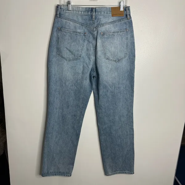 Aritzia Denim Forum The Joni High‎ Rise Loose Distressed Slouchy Size 29 x 29 - Image 7