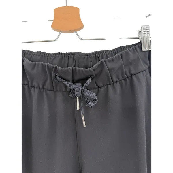 Lululemon On The Fly Pants Black Luxtreme Drawstring Stretch‎ Size 6 - Image 2