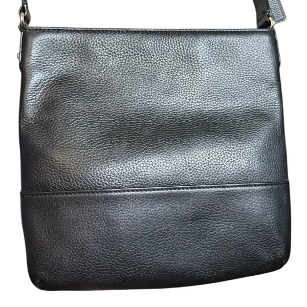 Kate Spade Black Pebbled Leather Crossbody Purse - Image 4