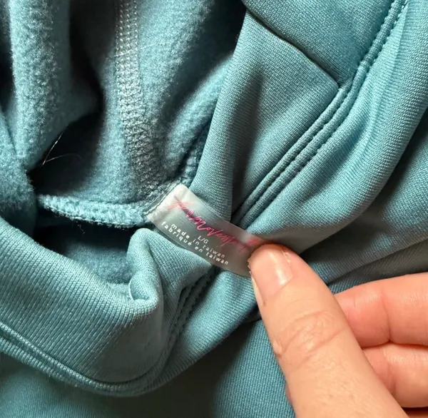 Free People Keepin' Cozy Fleece-Lined Layer NWOT Size Large Teal - Image 5