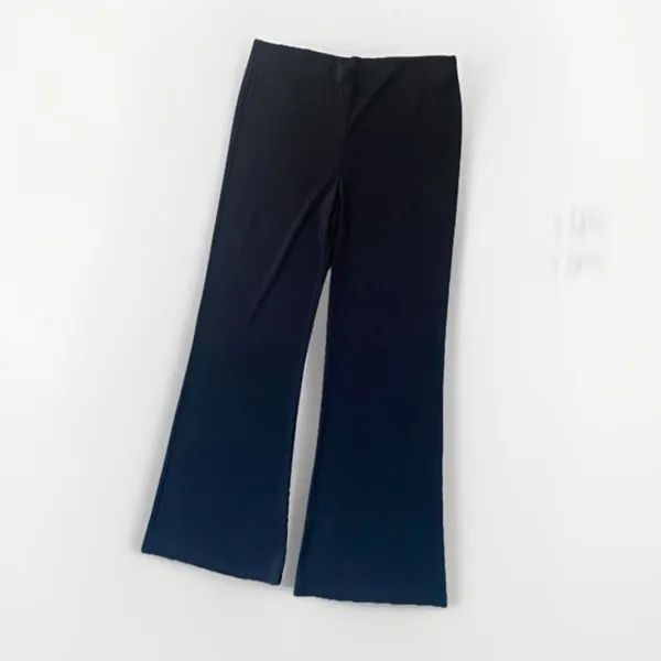 Y2K Lord & Taylor Context Black Flare Leg Pants Stretch Pull on L Bratz Mall - Image 5