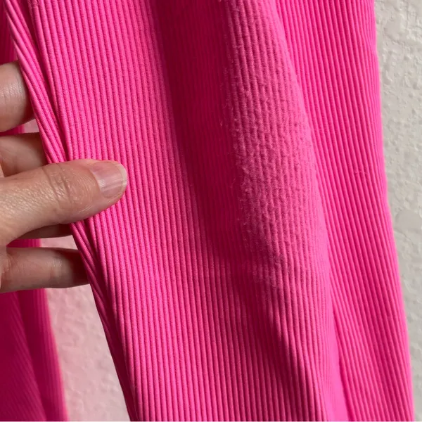 Beach Riot Sport Hot Pink Leggings Size Small - Image 3