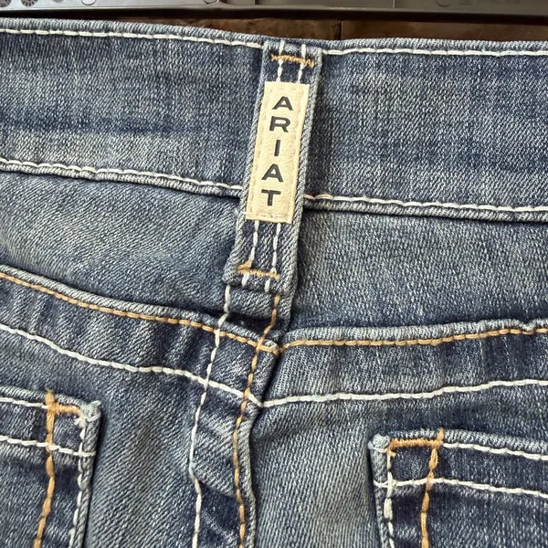 Ariat Womens Rainstorm Mid Rise Bootcut Jeans NEW Size 31 R 10016202 Stretch - Image 5