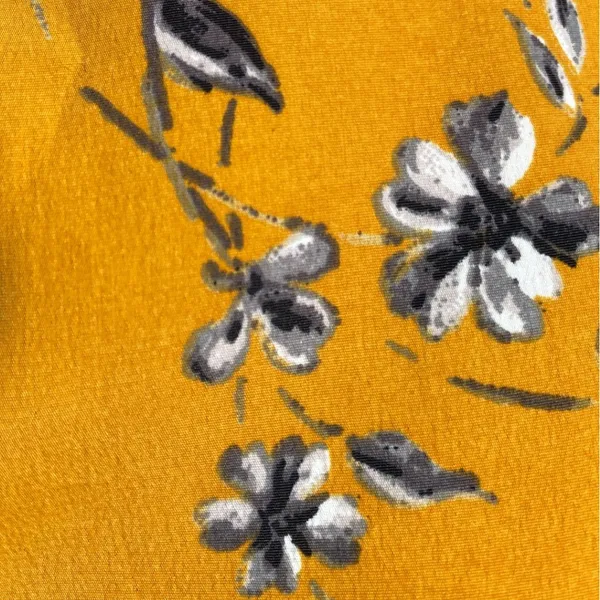 Hollister Women's Strappy Floral Tank Top - Golden XS - EUC‎ - Image 4
