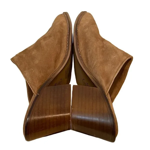 Musse & Cloud Women's‎ Suede Slip-on/Mules Tan Size 37 (6.5) - Image 3