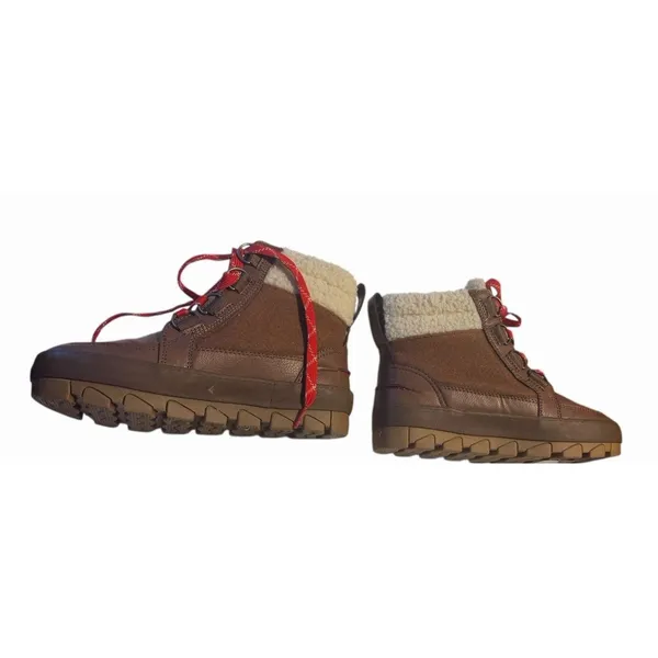 SPERRY Top-Sider Boots Juneau Low Hiker Wool Brown Waterproof Womens Snow Sz 7 - Image 9