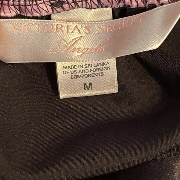 Victoria's Secret Angels‎ Negligee Black Pink - Image 8