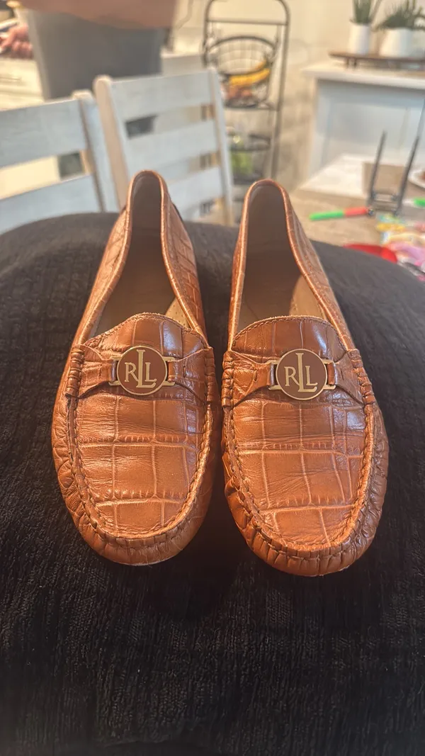 Lauren Ralph Lauren Tan Loafers 7 - Image 3