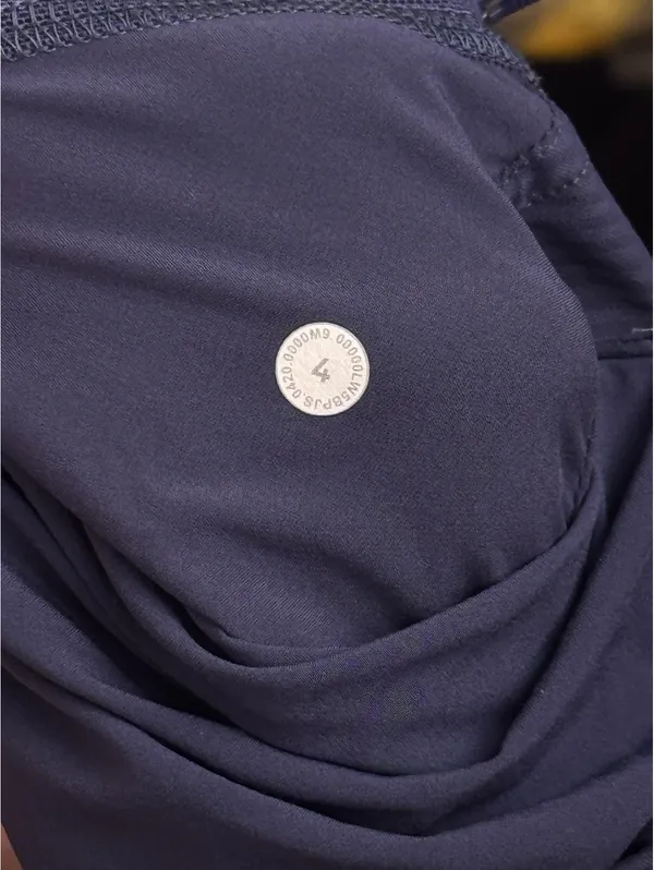 Lululemon Dance Studio Jogger Size 4 Navy Indigo Blue Pinstripe LW5BPJS - Image 15