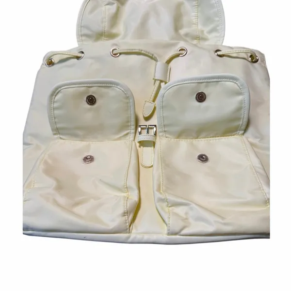 Year of Ours Nylon Butter Yellow Backpack NEW - Image 9