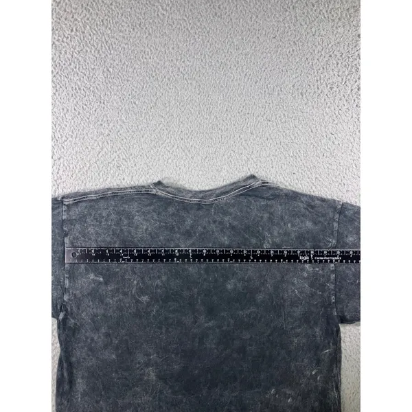 Nickelodeon SpongeBob SquarePants‎ T-Shirt Women L Black Graphic Acid Wash Edgy y2k Grunge - Image 5