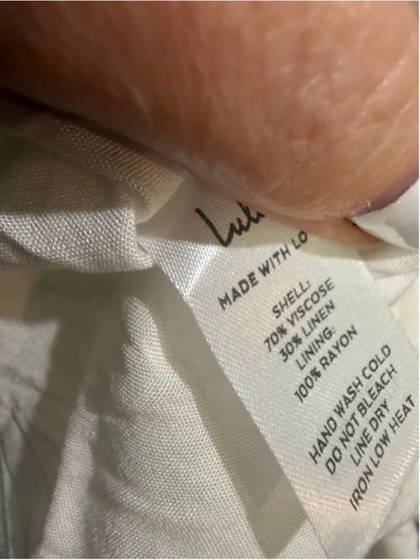 Women's Lulus White Tiered Ruffle Mini Dress XS - Image 6
