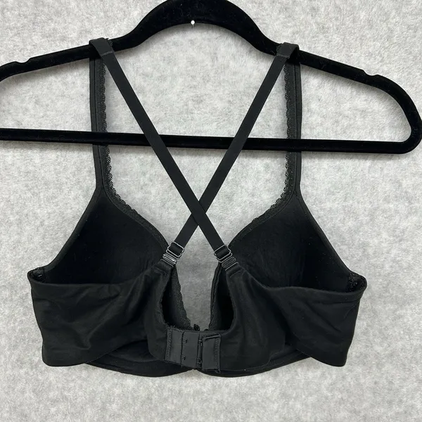 Victoria’s Secret Body by Victoria Black Lined Demi Underwire Bra 36D - Image 5