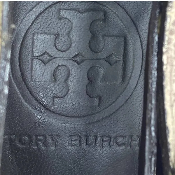 Tory Burch Gladiator Heels Beige Snakeskin Strappy Buckle Stilettos Women's 6.5M - Image 3