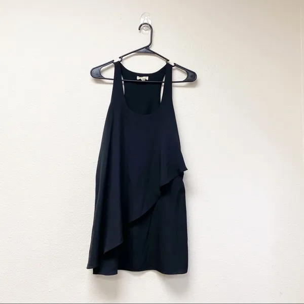 Silence + Noise Urban Outfitters Black Tiered Swing Mini Dress XS - Image 2