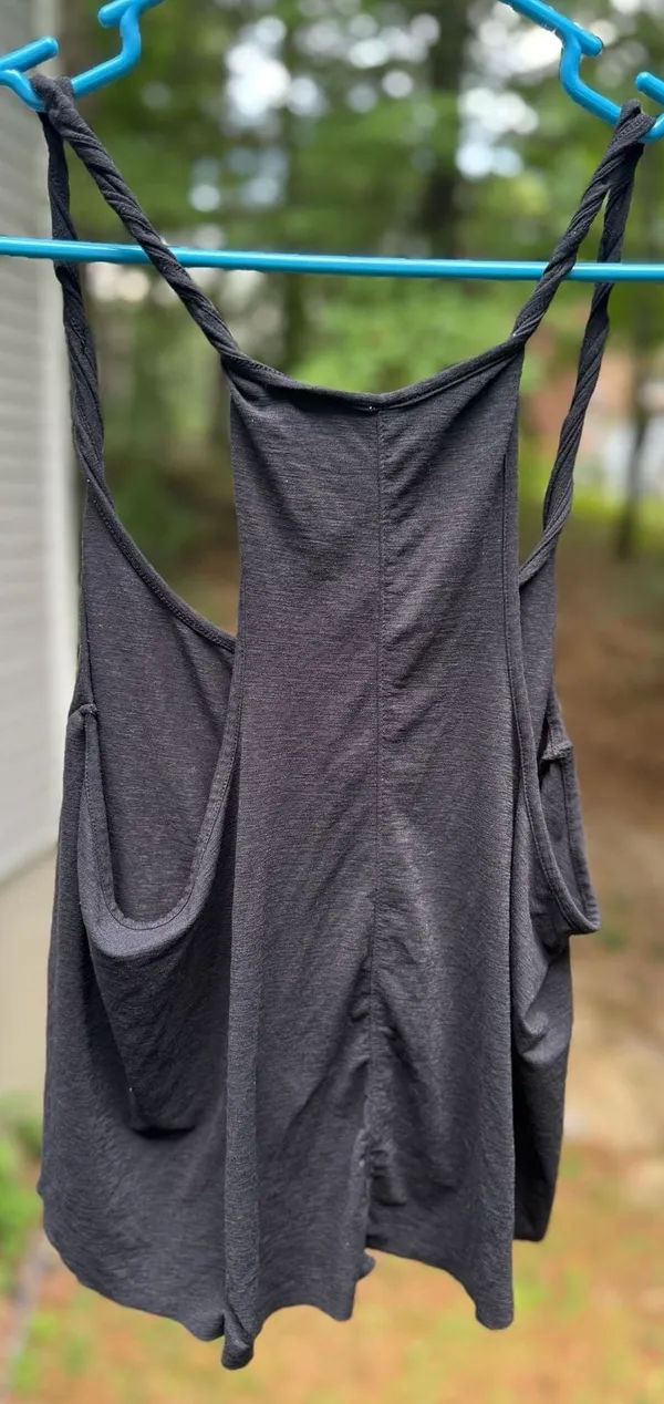 Free People fp movement Black Racerback Tank Top Size Small - Image 3
