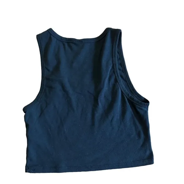 Urban‎ Outfitters Good Luck Scoop Neck Vest sz large “hellraiser motorcycle” - Image 4