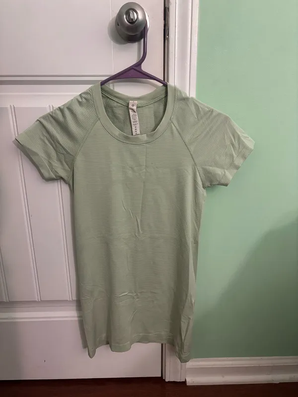 Lululemon Mint Green Swiftly Tech Short Sleeve  - Image 6