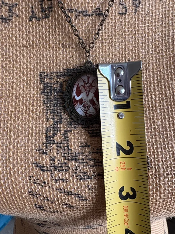 Boutique Baphomet Cameo Necklace - Image 3