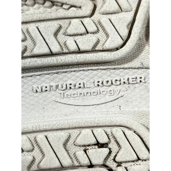 Skechers‎ Max Cushioning Mesh Sneakers Women 9.5 Gray Pink Natural Rocker Sole - Image 12