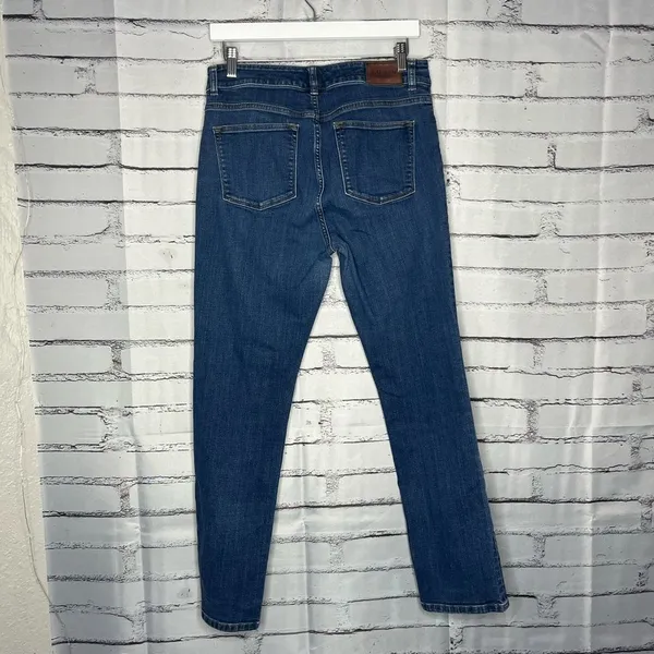 Lauren Ralph Lauren Straight Jeans 10 Stretch Mid‑Rise Ankle Streetwear Denim - Image 10