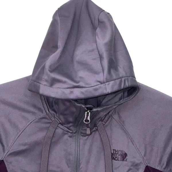 The North Face Hoodie Full Zip Jacket Purple NF0A2SVO‎ Women's Medium - Image 2