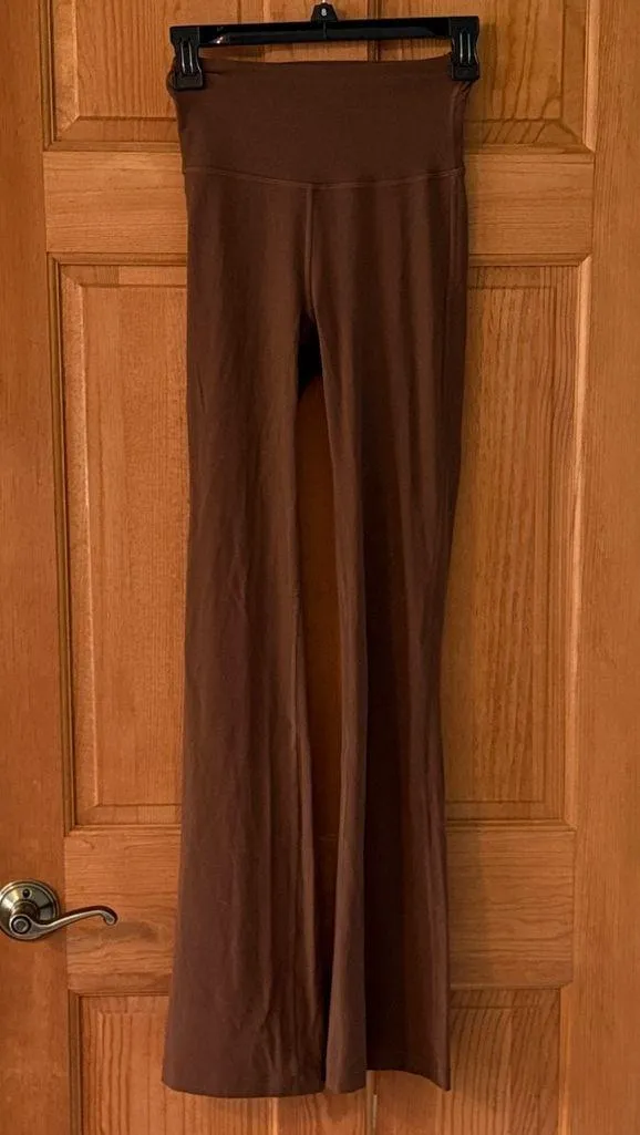 Lululemon Size 2 Lava Cake Groove Nulu Super-High-Rise Flared Athletic Pants - Image 2