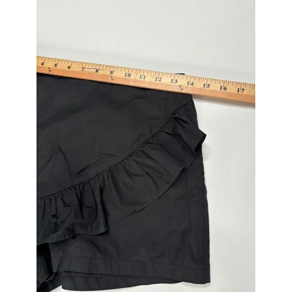The Impeccable Pig Skort Sz M Black‎ Ruffle Preppy Tennis Prep Activewear - Image 7