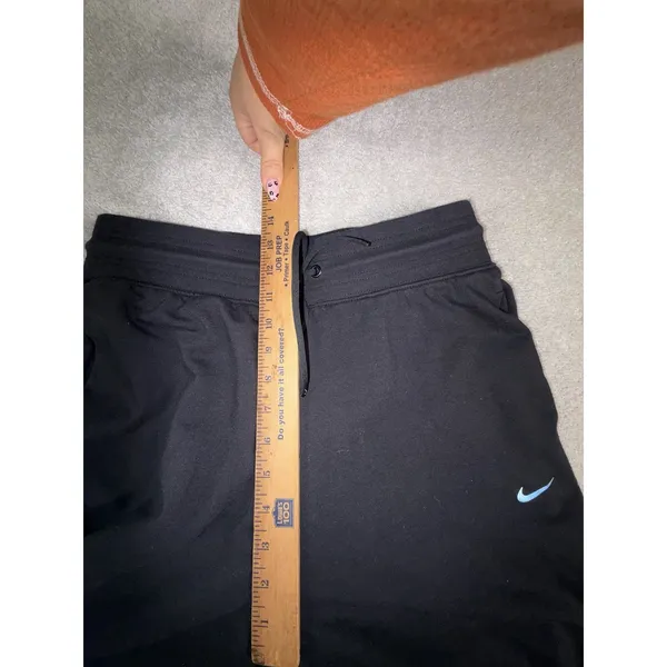 Women's Nike One High-Waisted 7/8 French Terry Jogger Pant M - Image 8