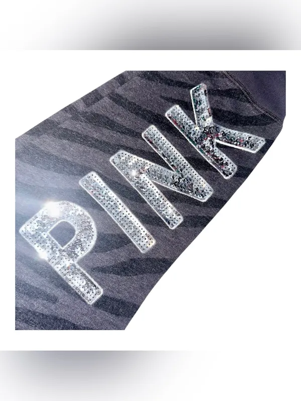 VS PINK Zebra Bling Joggers! - Image 4