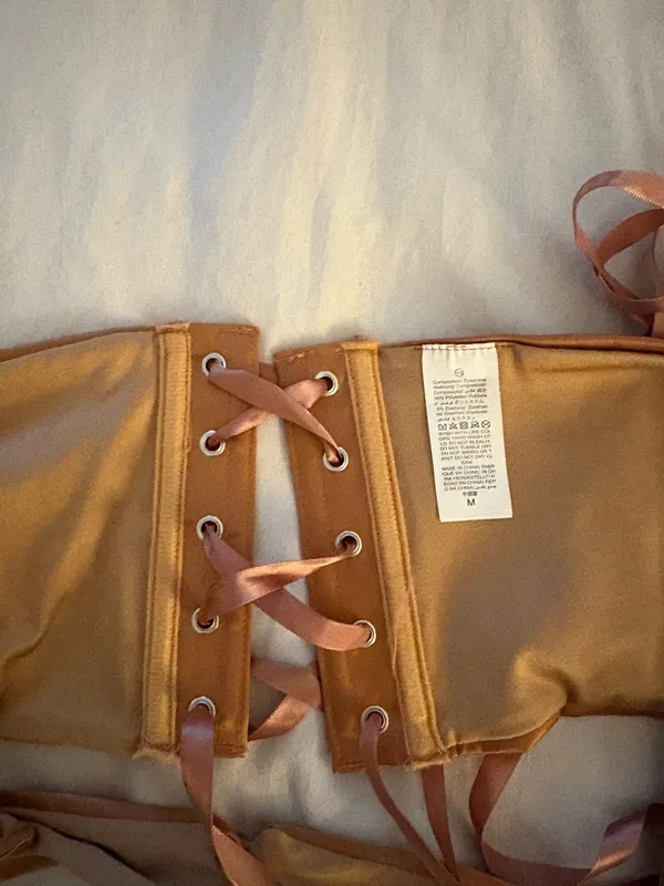 Brown Halter Shein Top - Image 2