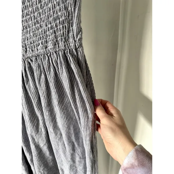 Abercrombie Strapless Striped Romper - Image 3